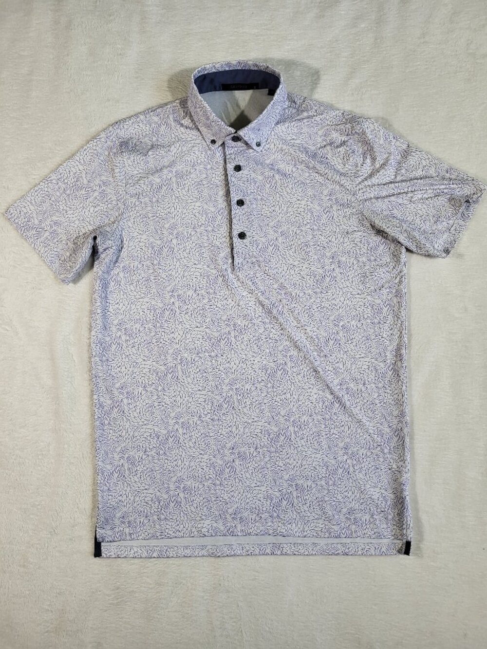Greyson Polo Golf Shirt Wolves design - Small